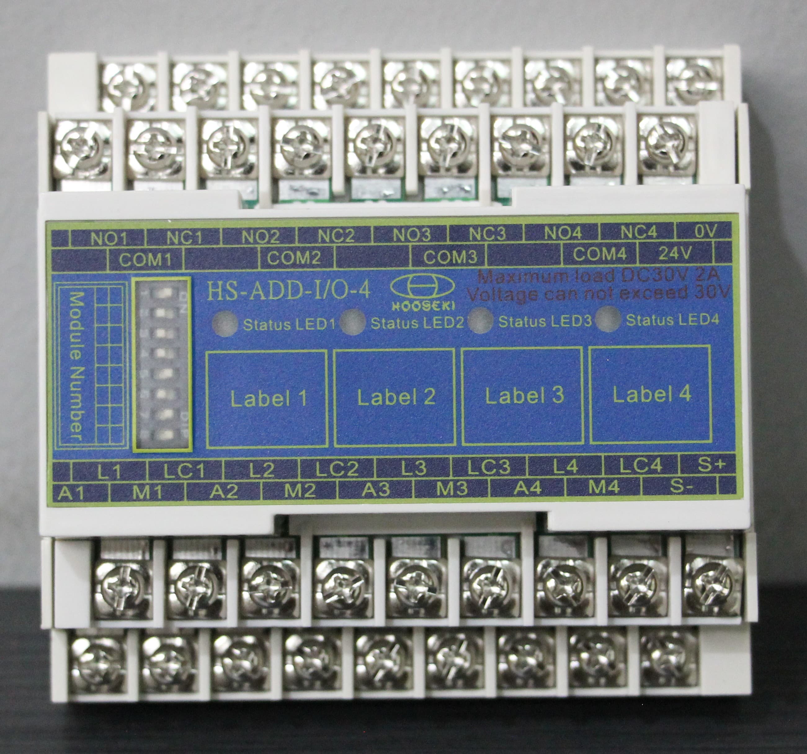 HS-ADD-I/O-4 Control Modules 4 In 4 Out