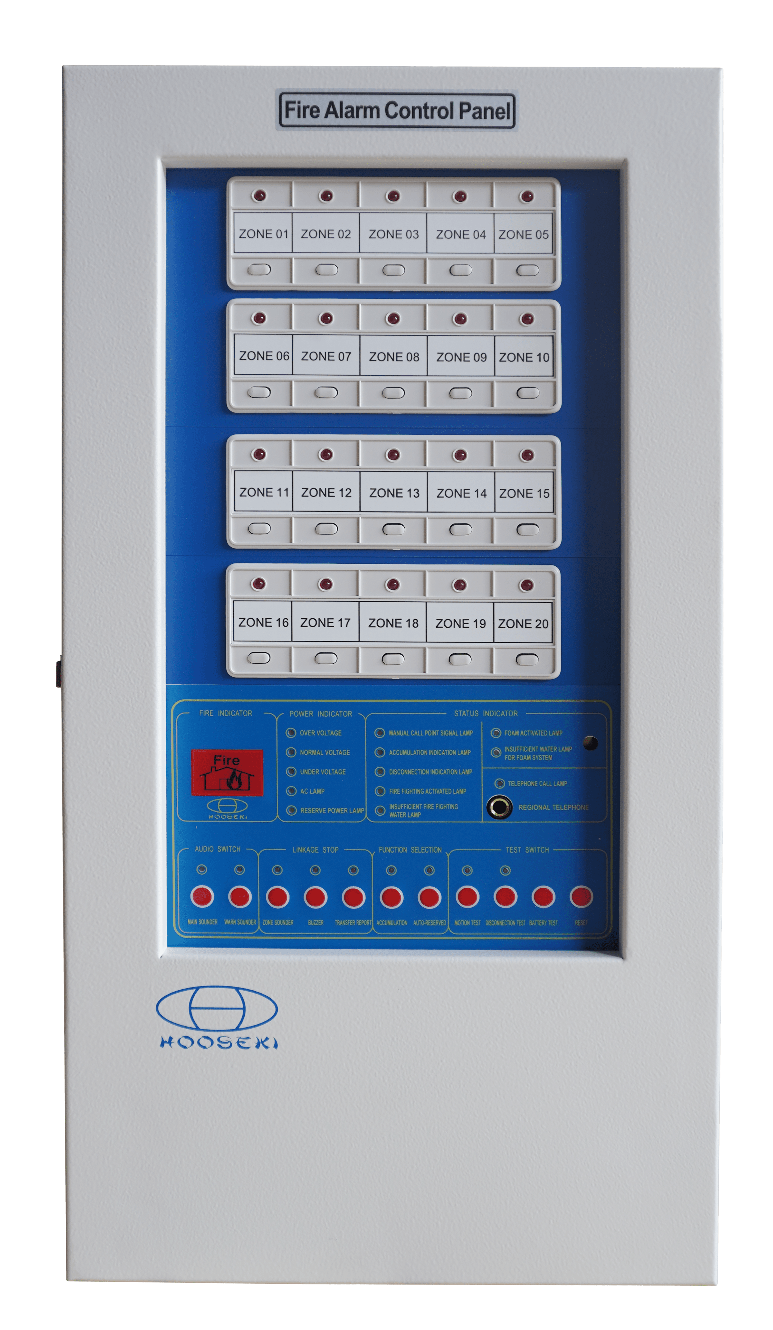 Fire Alarm Control Panel 20 Zone (HS-20L)