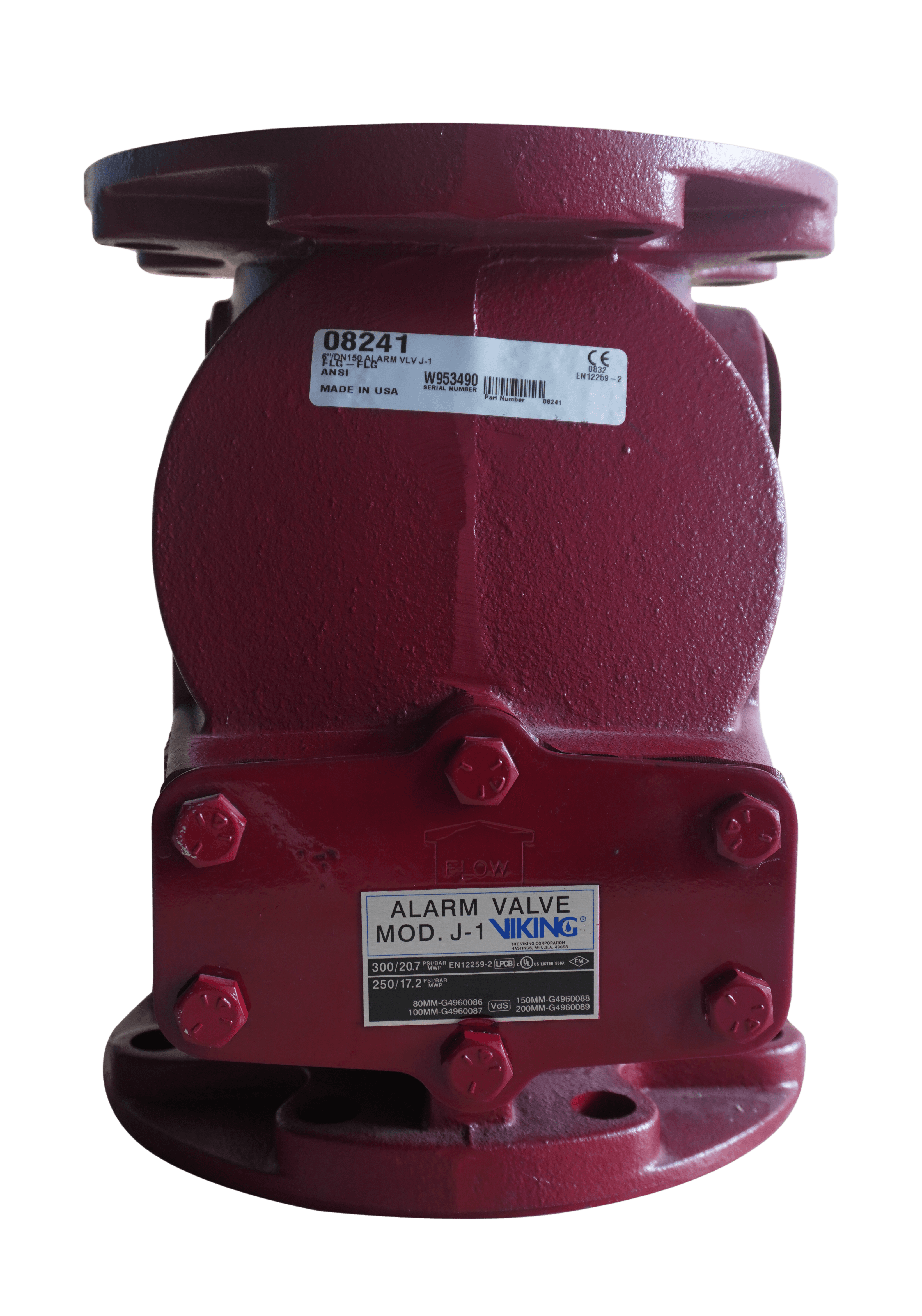 alarm check valve